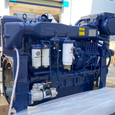 Easy Maintenance Weichai WD10C326-21 Marine Diesel Power 326HP for Offshore Boats and Service Vessels photo-5