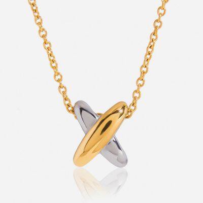 Stainless Steel Necklace for Marine Environments - 316L Grade with Titanium Coating