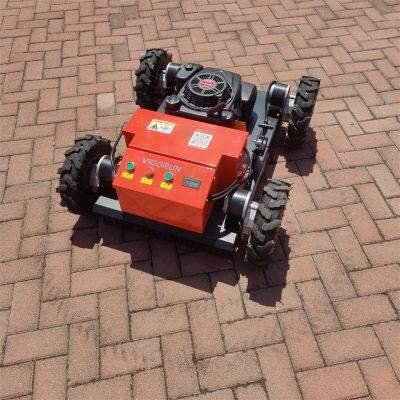Loncin Industrial Single Cylinder 224CC 7Hp Gasoline Engine Electric Start Rubber Track Cordless Robot Remote Control for photo-6