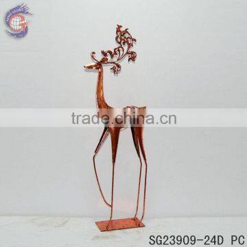 24 inch metal deer table decoration