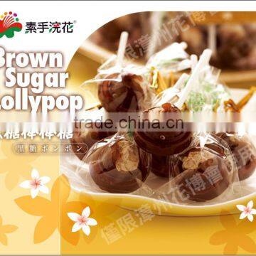 140g Package Matcha Flavor Sweet Hard Lollipop Candy photo-5