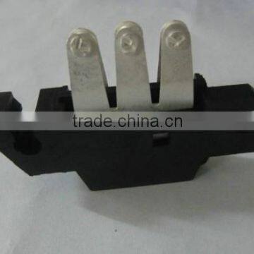 Winder commutator slider, parts of textile machine