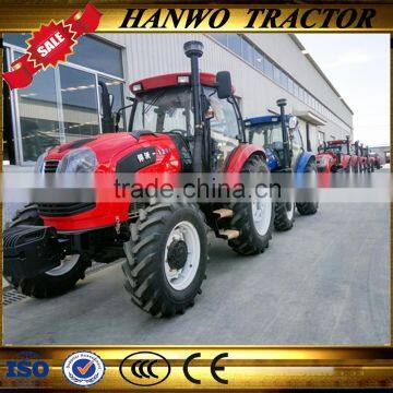 2016 Top sale 120hp farm tractor with YTO engine