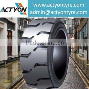 High performance solid tyres hot sale forklift solid tyres