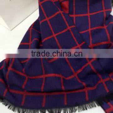 Hot Sale Fashion Long Unisex Cashmere Wool Scarf Good Quality photo-3
