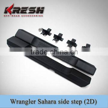 Hot Sale Black Jeep Wrangler Sahara Side Step and Tubular Side Steps photo-4