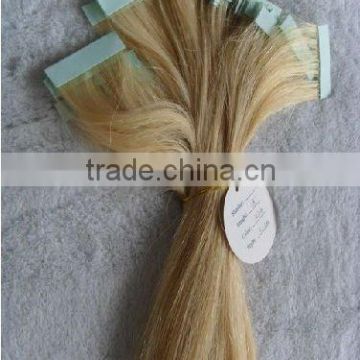 100% European Remy Human Hair Extensions,Tape Hair Extension