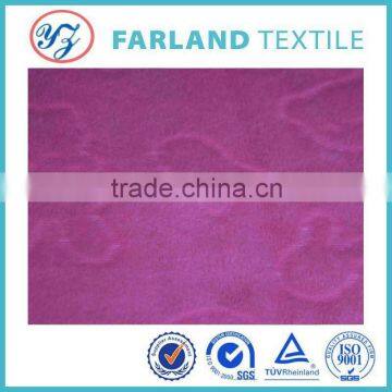 Super soft elastic Velvet fabric with cutting for garment lining