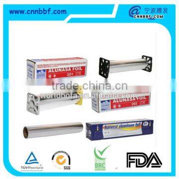 High quality aluminum foil roll with paper box