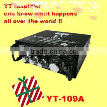 Car radio amplifier YT-109A with soft antenna CD/VCD/DVD signal input