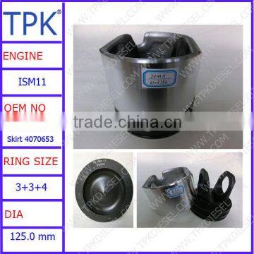 ISM11,M11 piston kit, crown, skirt,pin , 3103753, 4070653