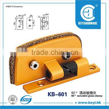 South America hanging glass partition panel clamp