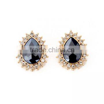 small drop stud earring