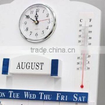 Made in china digtal led wall clock with day and date,display temperature