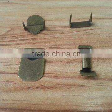 8014A6 Brass Hook and Bar in Oxy Brass Color For Mens Suit Trousers --8014A6 photo-3
