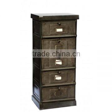INDUSTRIAL 5 DRAWER FILING STORAGE METAL CABINET
