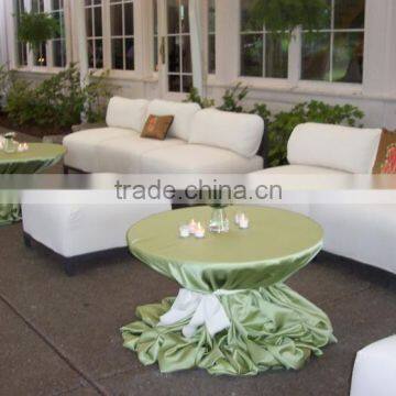 Romantic white color wedding sectional sofa XW1033