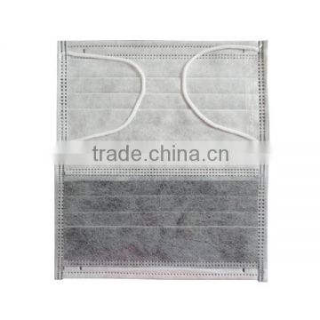 single use paper working face mask with ear loops