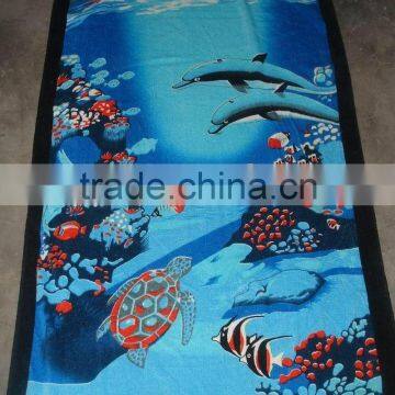 velvet solid printed bath towel stock