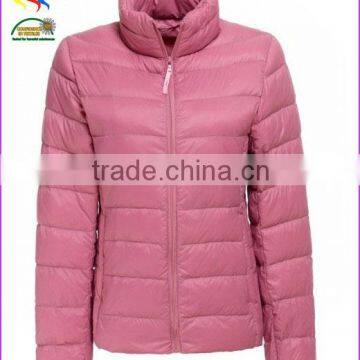 2014 light weight lady down jacket