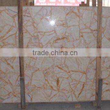 Xiamen natural pink onyx marble tile slab