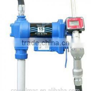 explosion-proof electric motor oil transfer pump with flow meter and nozzle