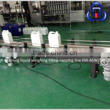 Wash Clothing Liquid Full Automatic Filling Capping Line