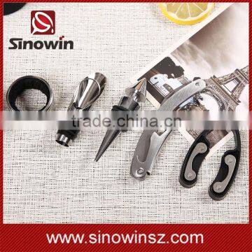 Wine Bottle Shape Box Accessory Opener Set photo-6