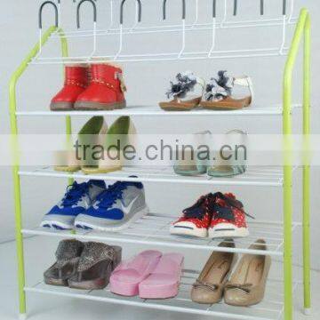 Four Tiers Metal Shoes shelf