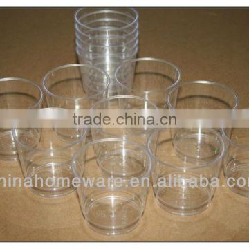 Crystal plastic cup