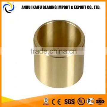 High performance copper alloy sleeve and flange bushing