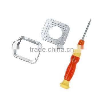 Aluminum LANYARD RING Mount For GoPro Hero 3, Each Piece for Inside and Outside, Include a Tool, Blue, Green, Red, Silver GP125 photo-2