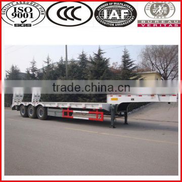 China top brand tri-axle low bed semi trailer