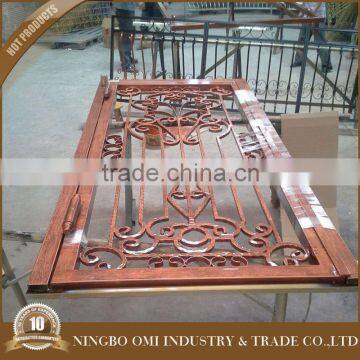 Competitive price factory supply decorative wrought iron fence