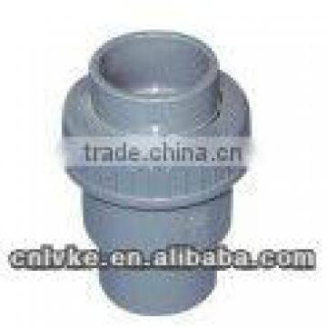 plastic single union check valve