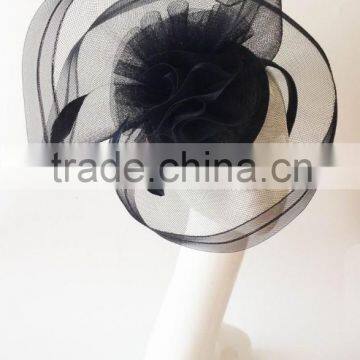 Black Church fascinator,Derby fascinator,Wedding fascinator,Racing fascinator