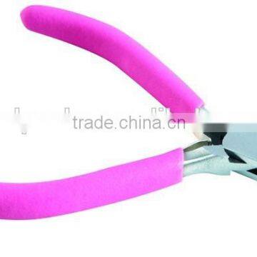 JP0304-2 Box Joint Flush Diagonal Cutter Pliers for cutting wire with dipped handles