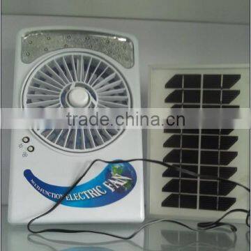 Solar Rechargeable Fan