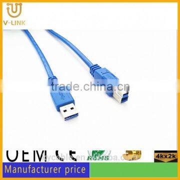 Hot sell 25m USB 3.0 printer cable a type to b type printer cable usb for computer