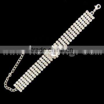 stylish rhinestone buckle,key chain,chain belt WCK-542