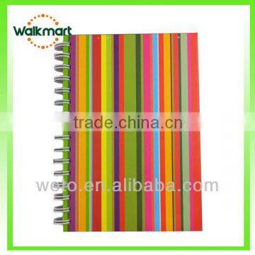 hard cover notebook with 2014 new design spiral note book