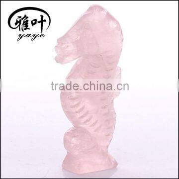 Natural Gemstones Animal Figurines/Carved Seahorses Statues/Figurines