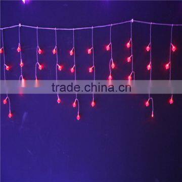 2016 fashion multi color icicle decorate lights