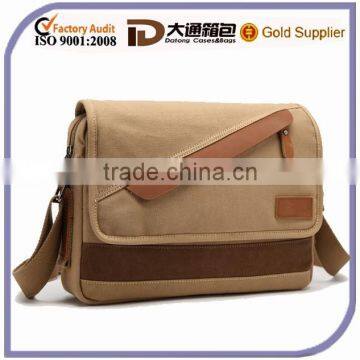 Men Casual Canvas Business Doctor Briefcase Shoulder Bag School