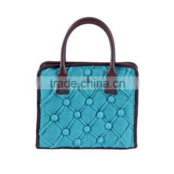 Natural Fibres Tufted Designer Bag for Women