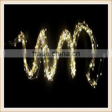 christmas holiday name led copper wire lamp string for wall decoration