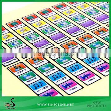 Customized Colourful Digtal Printing Coated Paper Sticker Labels