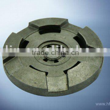 Sinter compression valve for car shock absorber