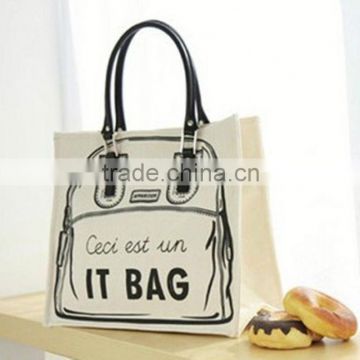 eco friendly cotton canvas fabric bag