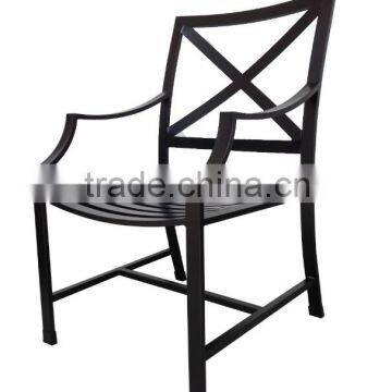 New modern antique luxury outdoor aluminum patio chair